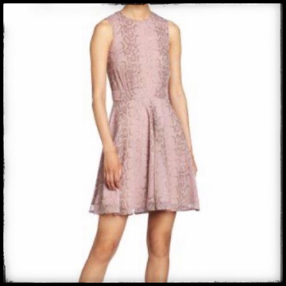 French Connection Snakeskin Print Dress